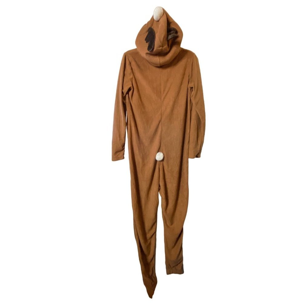 Unisex Merry Christmas‎ by Poof Reindeer one piece zip up pajamas Sz S - Picture 12 of 13